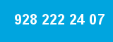 928 222 24 07 928 222 24 07